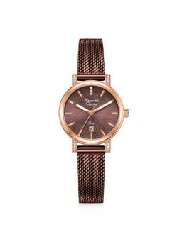 Alexandre Christie - Women's Classic Brown Quartz Watch (2C20Ldbrobo) (M)
