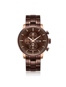 Alexandre Christie - Men's Chronograph Brown Quartz Watch (6323Mcbrobo) (M)