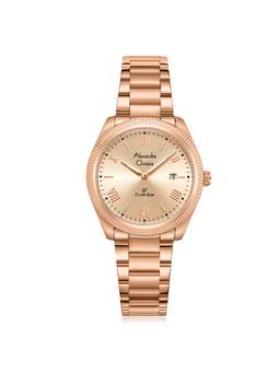 Alexandre Christie - Women's Classic Gold Quartz Watch (8712Ldfrgln) (M)