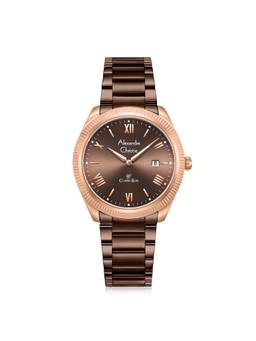 Alexandre Christie - Men's Classic Brown Quartz Watch (8712Mdfrobo) (M)