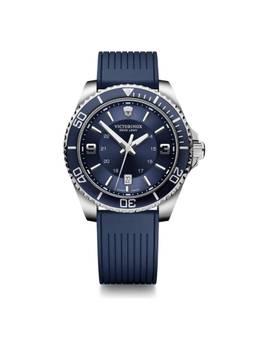 Victorinox - Maverick 43 Mm Blue Dial Men Analog Watch (V249184) (M)
