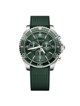 Victorinox - Maverick 43 Mm Green Dial Men Chrono Watch (V249185) (M)