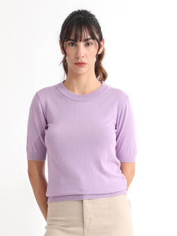 RAREISM - Rohrdo Pastel Purple Sweater