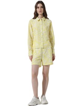 ONLY - Yellow Schiffli Shirt