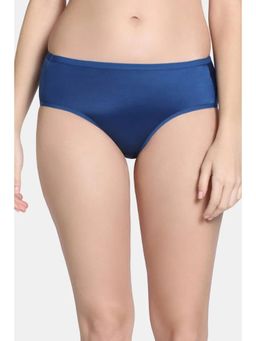 Zivame - Miracle Low Rise Full Coverage Hipster Panty - Navy Peony