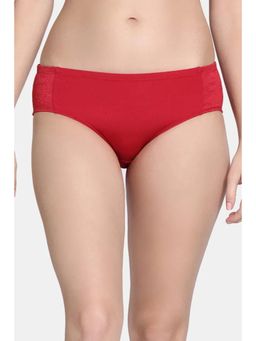 Zivame - Shimmering Secrets Low Rise Full Coverage Hipster Panty - Emboldened