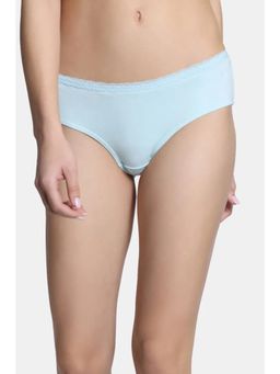 Zivame - Low Rise Full Coverage Hipster Panty - Starlight Blue