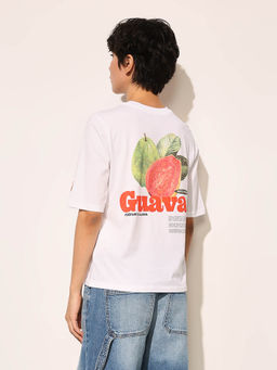 ONLY - Women's Regular Fit White T-Shirt