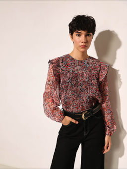 ONLY - Women Regular Fit Multi-Colour Top