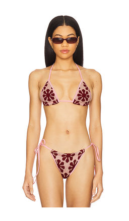 Asta Resort - Lio Jacquard Bikini Top