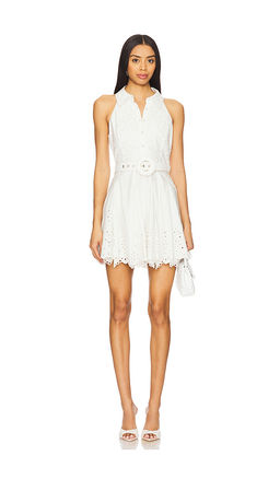 HEMANT AND NANDITA - Short Dress With Buckle Belt