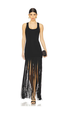 David Koma - Fringe Skirt Dress
