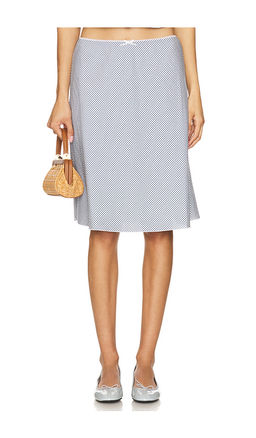 GUIZIO - Gingham Paloma Skirt