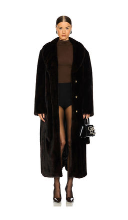 Ducie - Rae Faux Fur Coat