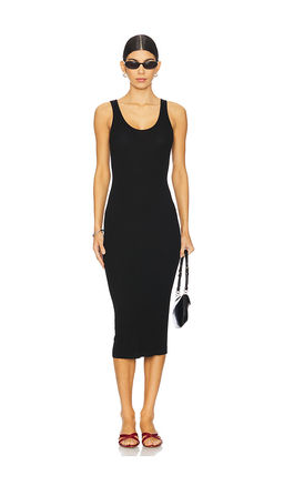 Enza Costa - Silk Knit Tank Midi Dress