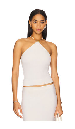 Enza Costa - Silk Knit Halter Tank Top