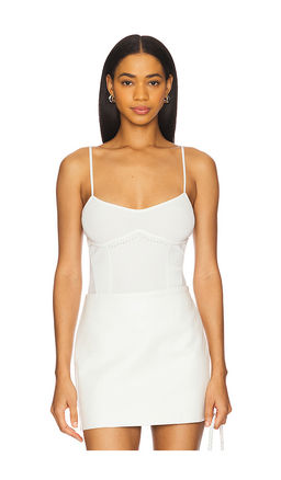 fleur du mal - Knit Underbust Cami Bodysuit