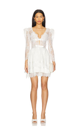 For Love & Lemons - Annabelle Lace Mini Dress
