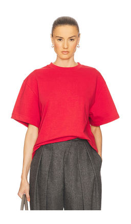 Helsa - The Boxy Tee in Thick Jersey