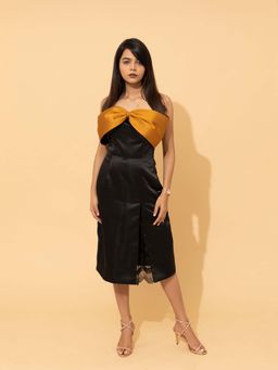 Natalia Livingston - Aurora Black Bow Dress