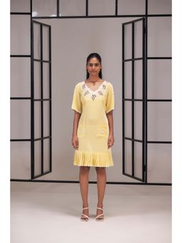SAKSHI G CHAWLA - Yellow Jana Dress