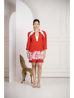 SAKSHI G CHAWLA - Red Aura Dress