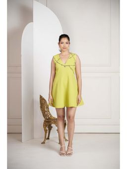 SAKSHI G CHAWLA - Green Erin Dress