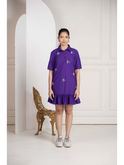 SAKSHI G CHAWLA - Purple Sage Dress