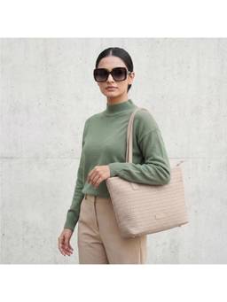 Metro - Beige Women's Handbag