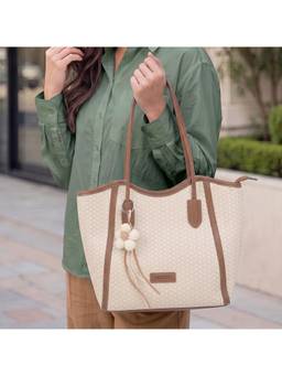 Mochi - Beige Women's Handbag