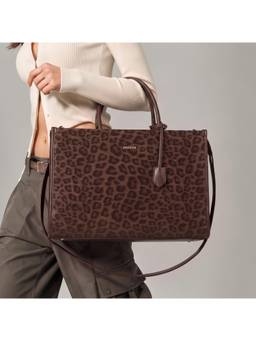 Mochi - Brown Women's Tote Bag with Detachable Strap