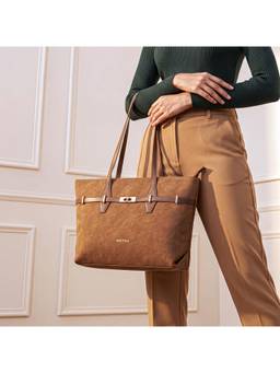 Metro - Brown Women's Tote Bag