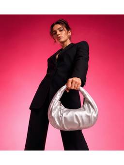 Mochi - Women Silver Handbag