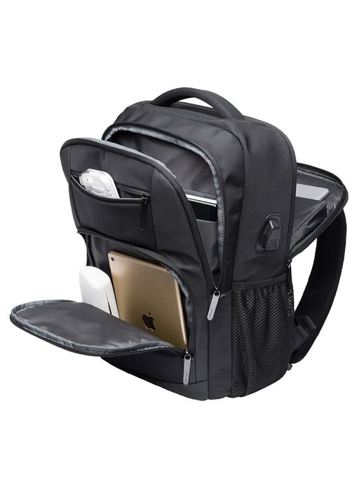 Buy Fur Jaden Black 15.6 inch Laptop Backpack with USB Charging Port Online Buy Fur Jaden Black 15.6 inch Laptop Backpack with USB Charging Port Online