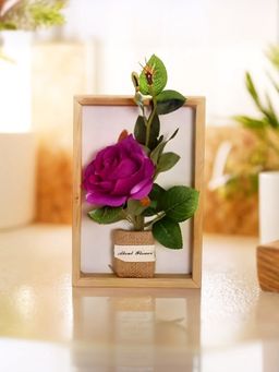 The Better Home - Artificial Flowers for Decoration Small Bonsai Rose