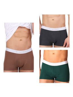 Elmiro - Mens Intimo-tech Antimicrobial Micro Modal Dynamic Trunk (Pack of 3)