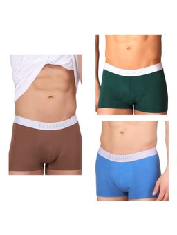 Elmiro - Mens Intimo-tech Antimicrobial Micro Modal Dynamic Trunk (Pack of 3)