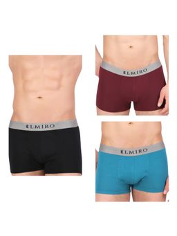 Elmiro - Mens Intimo-tech Antimicrobial Micro Modal Legendary Trunk (Pack of 3)