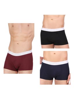 Elmiro - Mens Intimo-tech Antimicrobial Micro Modal Luxe Trunk (Pack of 3)