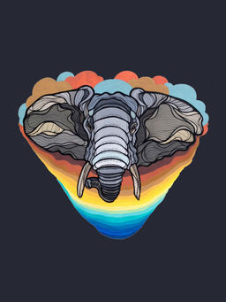 THREADCURRY - Gentle Giant Creative Graphic Printed T-shirt For Men