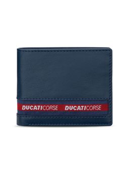 Ducati Corse - Nastro Genuine Leather Wallet For Men - DTLGW2201102