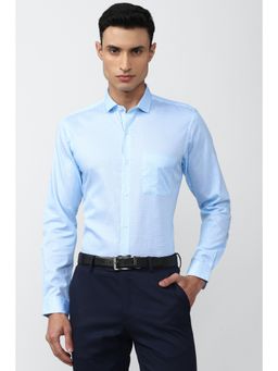 Peter England - Men Blue Slim Fit Formal Shirt