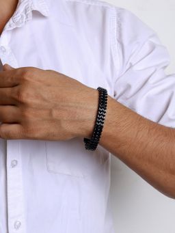 Joker and Witch - Joker & Witch Perseus Black Stainless Steel Chain Bracelet