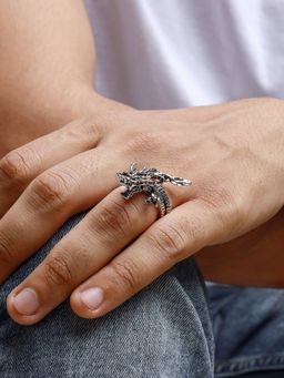 Joker and Witch - Joker & Witch Drakon Ancient Silver Ring