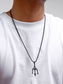 Joker and Witch - Joker & Witch Poseidon Black Pendant Necklace