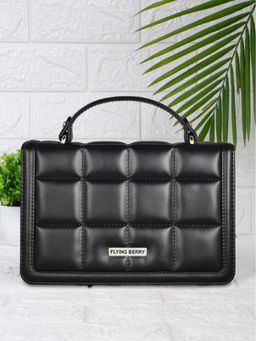 FLYING BERRY - Womens Black Sling Bag