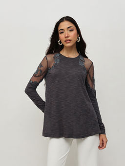 HOUSE OF S - Grey Lovers Top