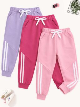 Kuchipoo - Girls Joggers (Pack of 3)