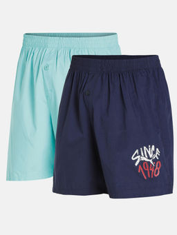 Puma - Woven Men Blue Boxer (Pack of 2)