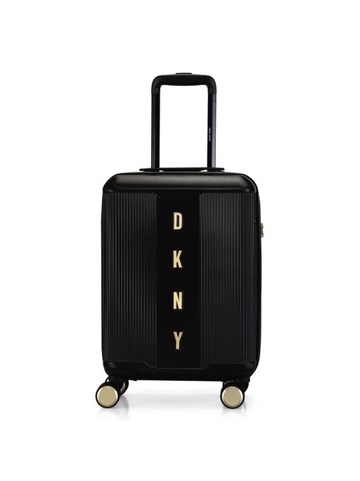 Buy DKNY Centre Stage Range Black Color Hard Cabin Luggage Online - Main Image